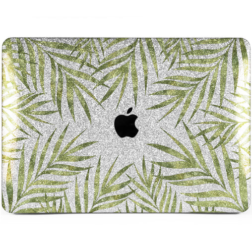 Lex Altern MacBook Glitter Case Gentle Green Branches