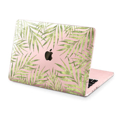 Lex Altern Hard Plastic MacBook Case Gentle Green Branches