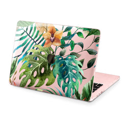 Lex Altern Hard Plastic MacBook Case Floral Monstera
