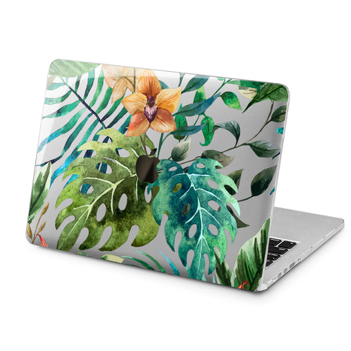 Lex Altern Lex Altern Floral Monstera Case for your Laptop Apple Macbook.