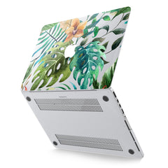 Lex Altern Hard Plastic MacBook Case Floral Monstera