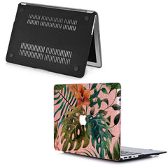 Lex Altern MacBook Glitter Case Floral Monstera