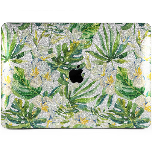 Lex Altern MacBook Glitter Case Orchids Bloom