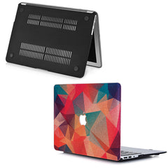 Lex Altern MacBook Glitter Case Colorful Geometric Print