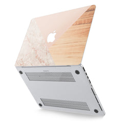 Lex Altern Hard Plastic MacBook Case Marble Triangle