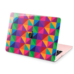 Lex Altern Hard Plastic MacBook Case Colorful Squares