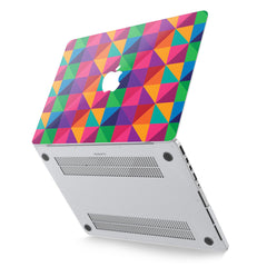 Lex Altern Hard Plastic MacBook Case Colorful Squares