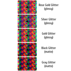 Lex Altern MacBook Glitter Case Colorful Squares