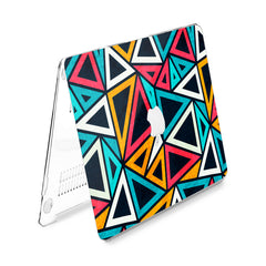 Lex Altern Hard Plastic MacBook Case Triangle Graphic