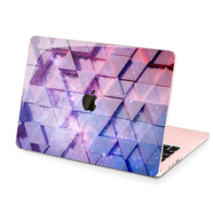 Lex Altern Hard Plastic MacBook Case Galaxy Triangles