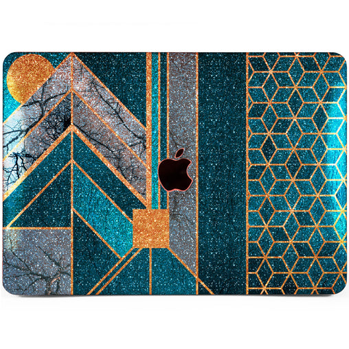 Lex Altern MacBook Glitter Case Elegant Geometry