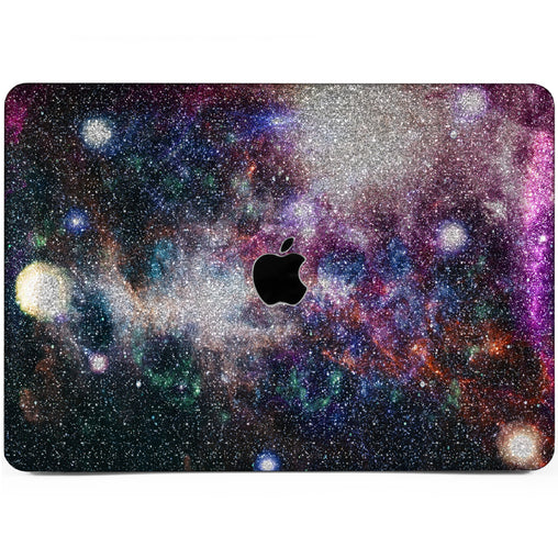 Lex Altern MacBook Glitter Case Purple Space