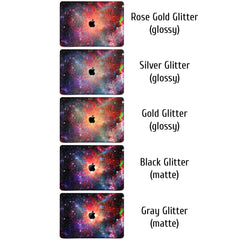 Lex Altern MacBook Glitter Case Colorful Space