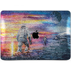 Lex Altern MacBook Glitter Case Watercolor Astronaut