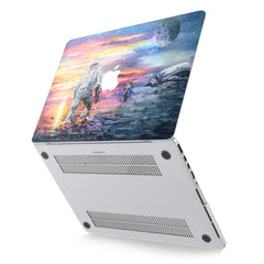 Lex Altern Hard Plastic MacBook Case Watercolor Astronaut