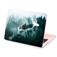 Lex Altern Hard Plastic MacBook Case Foggy Deer