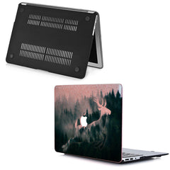 Lex Altern MacBook Glitter Case Foggy Deer