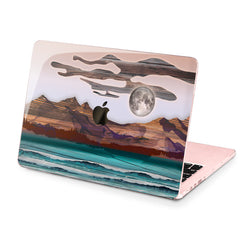 Lex Altern Hard Plastic MacBook Case Abstract Mountains
