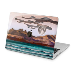 Lex Altern Lex Altern Abstract Mountains Case for your Laptop Apple Macbook.