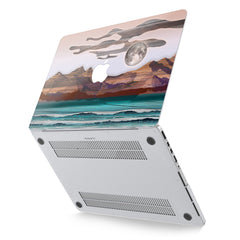Lex Altern Hard Plastic MacBook Case Abstract Mountains