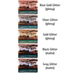 Lex Altern MacBook Glitter Case Abstract Mountains