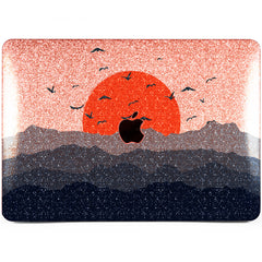Lex Altern MacBook Glitter Case Sunrise Print