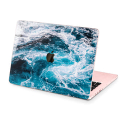 Lex Altern Hard Plastic MacBook Case Sea Waves Theme