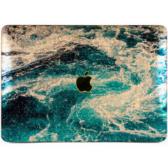 Lex Altern MacBook Glitter Case Sea Waves Theme