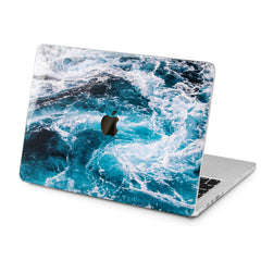 Lex Altern Lex Altern Sea Waves Theme Case for your Laptop Apple Macbook.