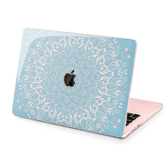 Lex Altern Hard Plastic MacBook Case White Mandala