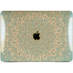 Lex Altern MacBook Glitter Case White Mandala