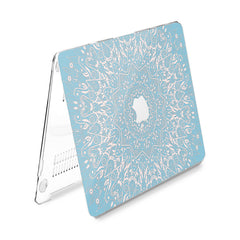 Lex Altern Hard Plastic MacBook Case White Mandala