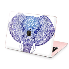 Lex Altern Hard Plastic MacBook Case Indian Elephant