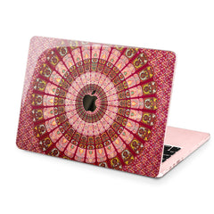 Lex Altern Hard Plastic MacBook Case Indian Red Pattern