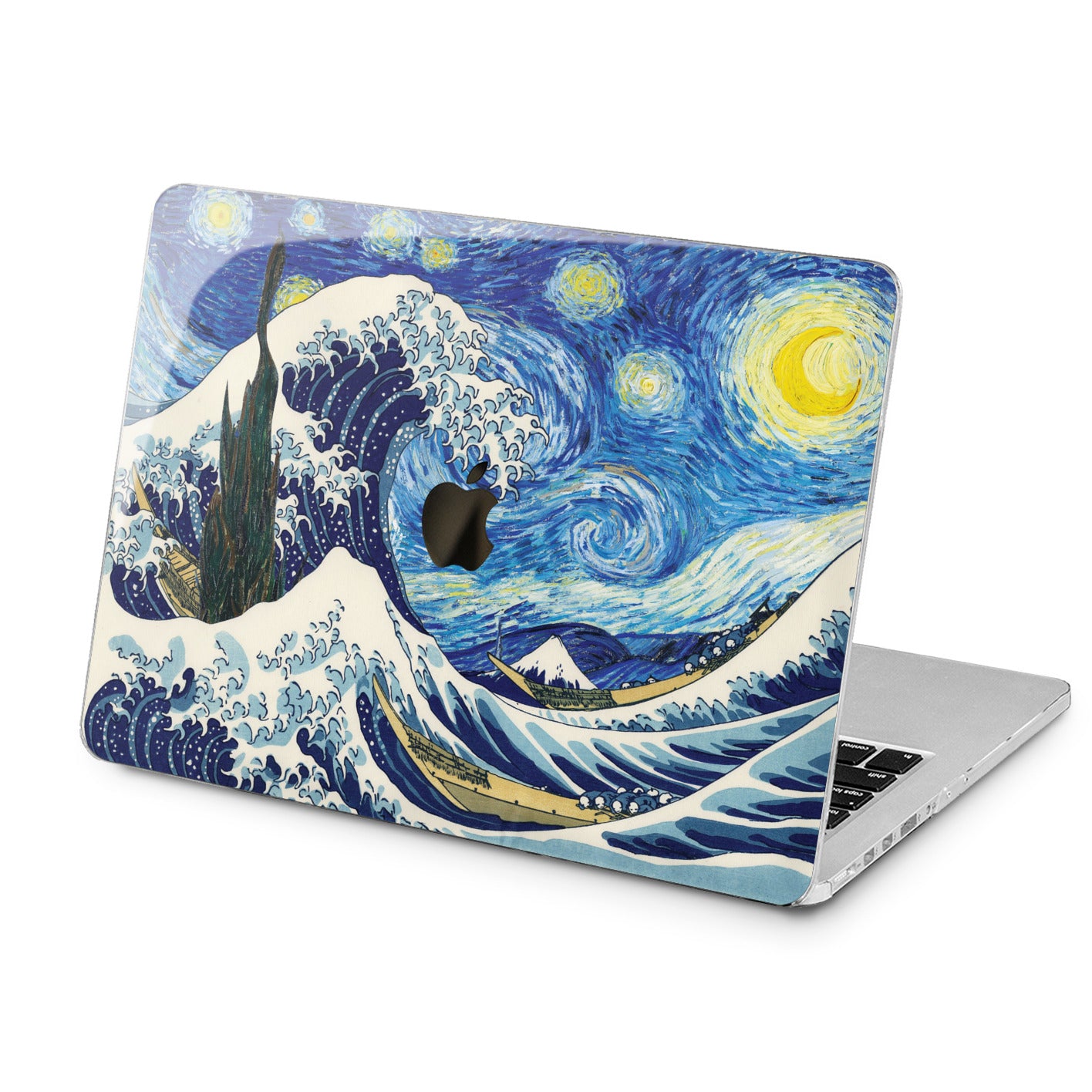 Lex Altern Lex Altern Big Wave Print Case for your Laptop Apple Macbook.