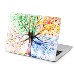 Lex Altern Lex Altern Colored Tree Art Case for your Laptop Apple Macbook.