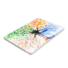 Lex Altern Hard Plastic MacBook Case Colored Tree Art