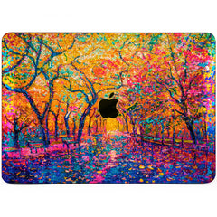 Lex Altern MacBook Glitter Case Colorful Trees Print