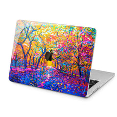 Lex Altern Lex Altern Colorful Trees Print Case for your Laptop Apple Macbook.