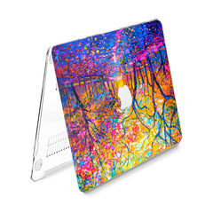 Lex Altern Hard Plastic MacBook Case Colorful Trees Print