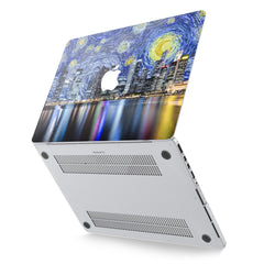 Lex Altern Hard Plastic MacBook Case Night City Art