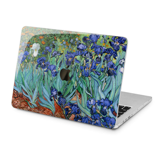 Lex Altern Lex Altern Watercolor Irises Case for your Laptop Apple Macbook.