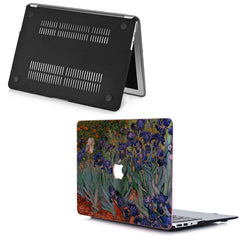 Lex Altern MacBook Glitter Case Watercolor Irises