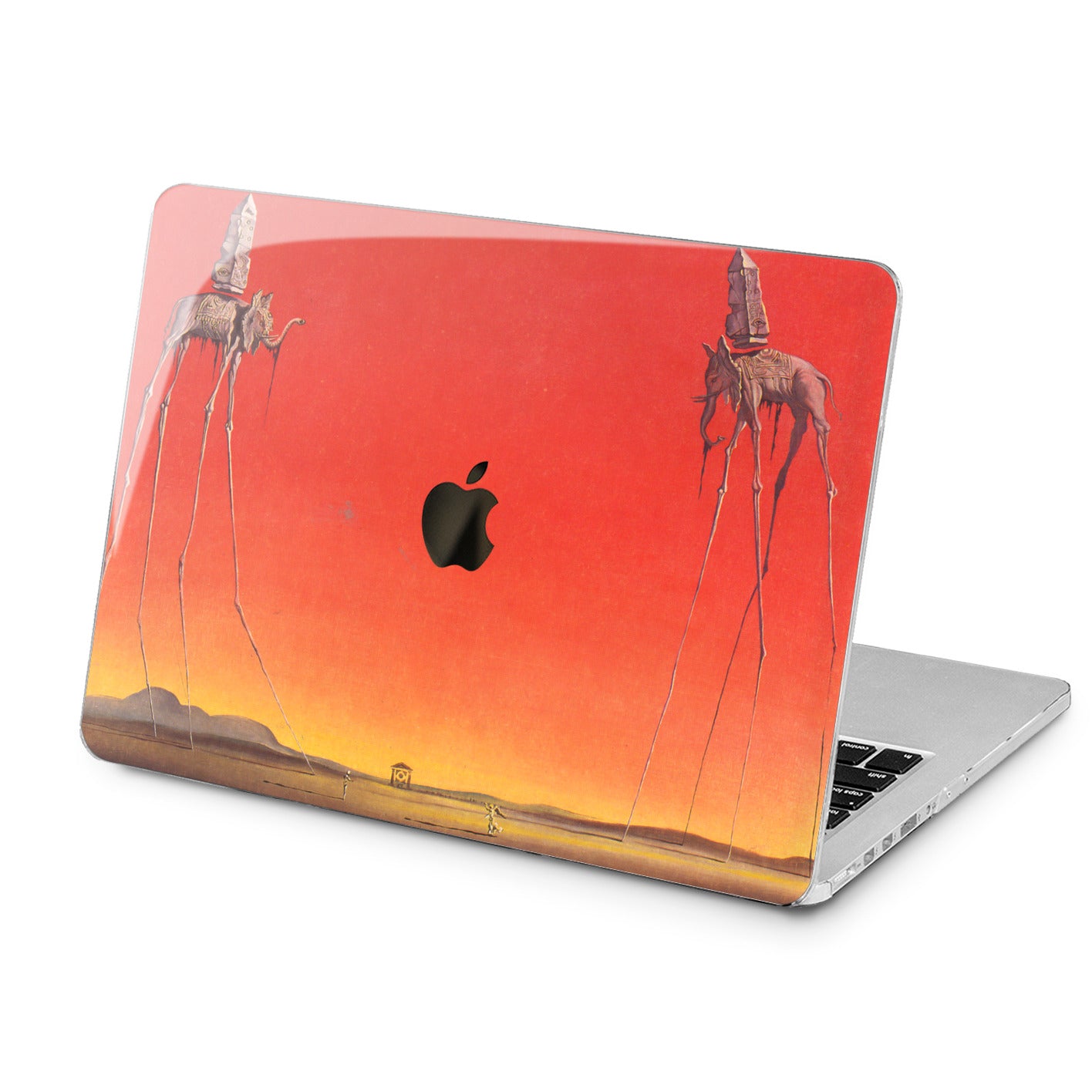 Lex Altern Lex Altern Creative Elephant Drawing Case for your Laptop Apple Macbook.