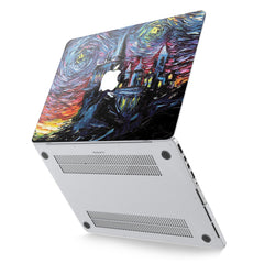 Lex Altern Hard Plastic MacBook Case Oil Castle