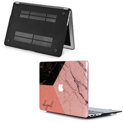 Lex Altern MacBook Glitter Case Geometric Marble