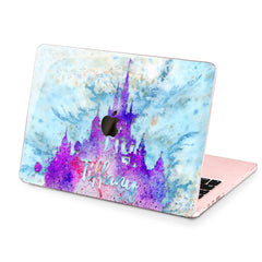Lex Altern Hard Plastic MacBook Case Watercolor Castle
