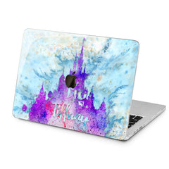 Lex Altern Lex Altern Watercolor Castle Case for your Laptop Apple Macbook.