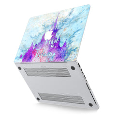 Lex Altern Hard Plastic MacBook Case Watercolor Castle