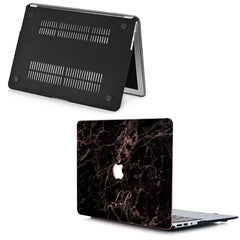 Lex Altern MacBook Glitter Case Black Marble